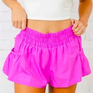 Free People Movement Frill Shorts Size Small